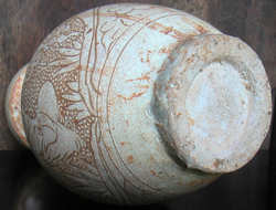 Dish-Mouthed Vase with Figures- Chinese Porcelain and Stoneware