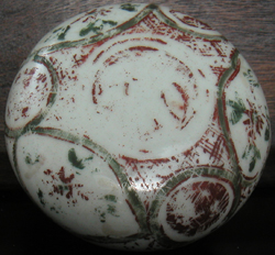 Coloured Powder Container - Chinese Porcelain and Stoneware